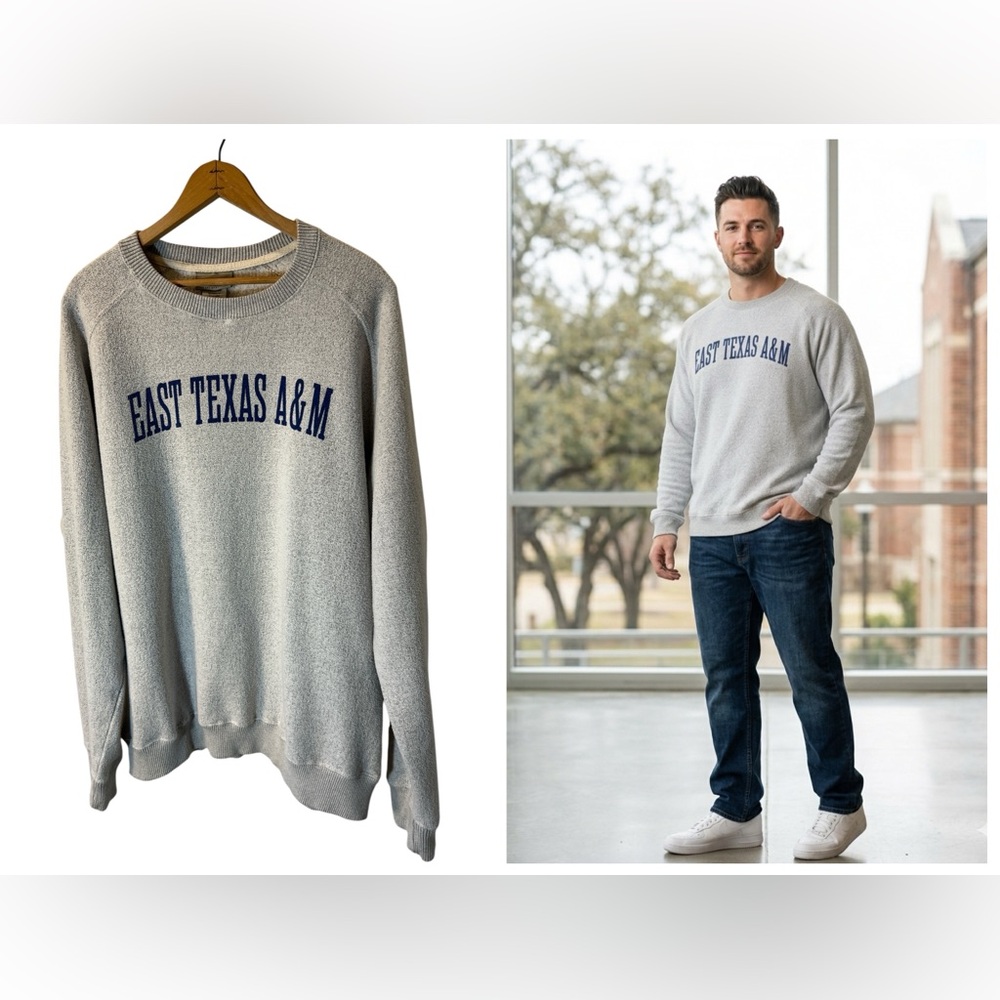 East Texas A&M Gray Sweatshirt by Artisans - Size 2XL